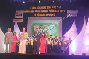 Nấm lim xanh đạt giải thưởng 2013